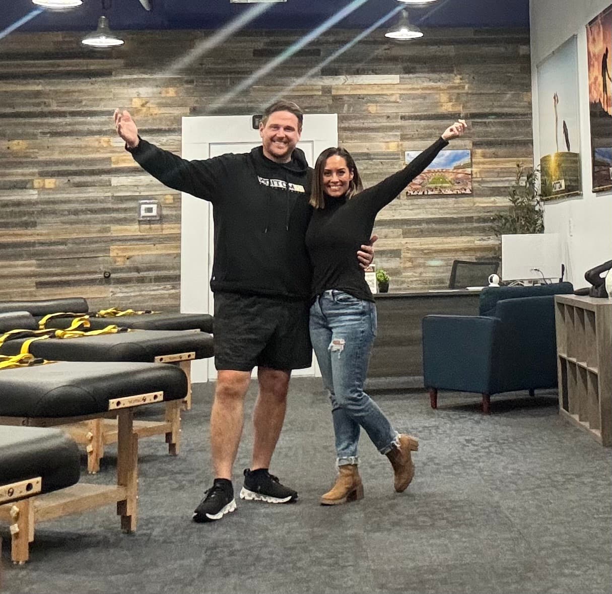 Brittany & Nate Boggs at InMotion Wellness Studio Knoxville